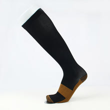 Load image into Gallery viewer, Copper Fiber Long Tube Compression Socks
