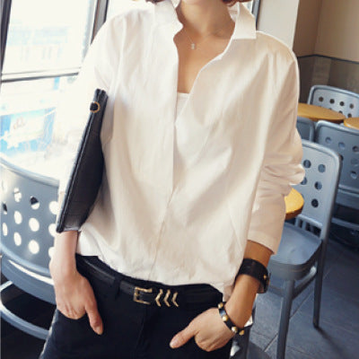 Loose cotton shirt