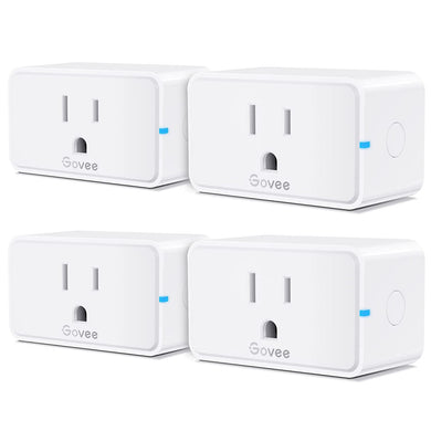 Smart Plug, Wifi Bluetooth Outlets 4 Pack Work with Alexa and Google Assistant, 15A Wifi Plugs with Multiple Timers,  Home APP Group Control Remotely, No Hub Required, ETL&FCC Certified