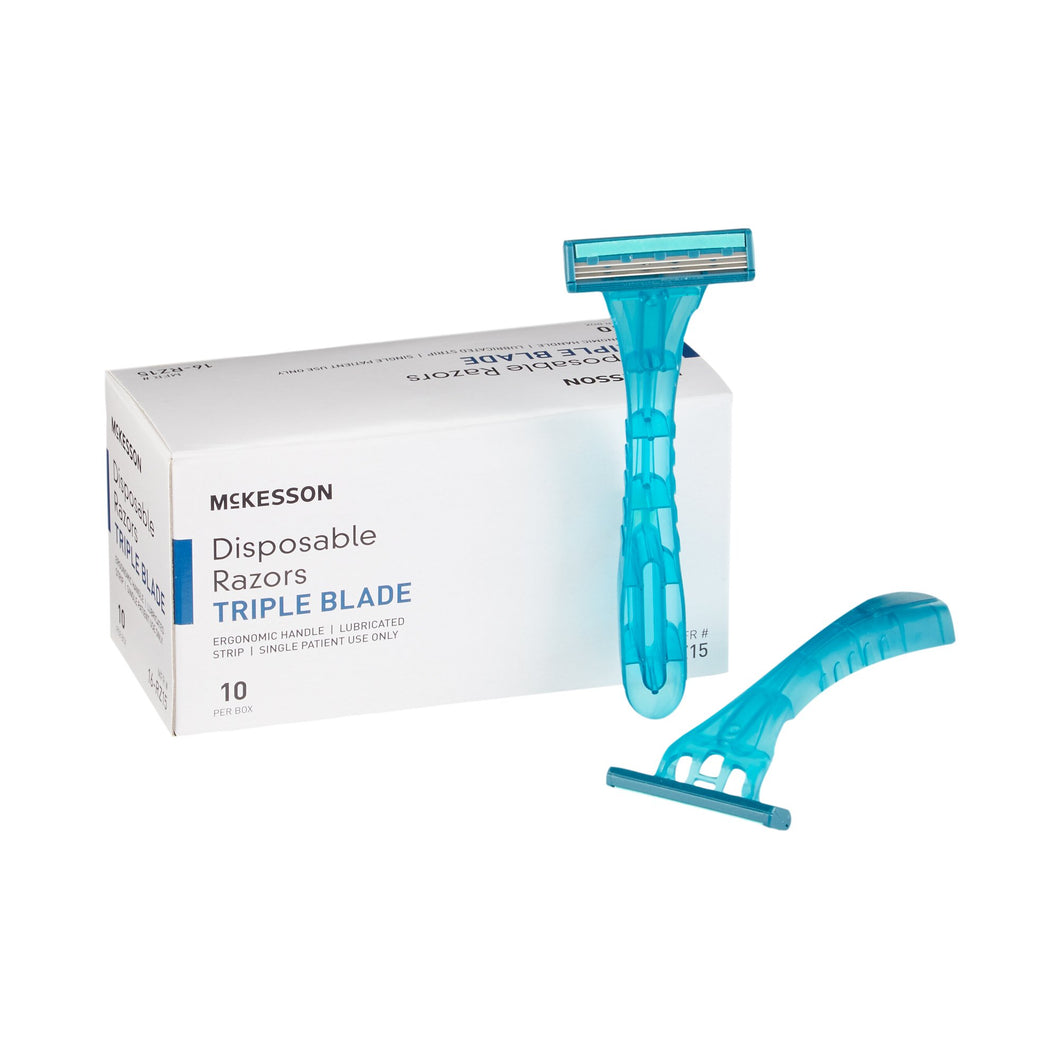 McKesson Triple Blade Disposable Razors