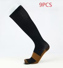 Load image into Gallery viewer, Copper Fiber Long Tube Compression Socks
