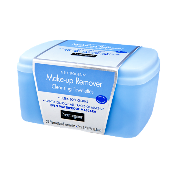 Makeup Remover Neutrogena® Wipe 25 per Pack Tub Scented