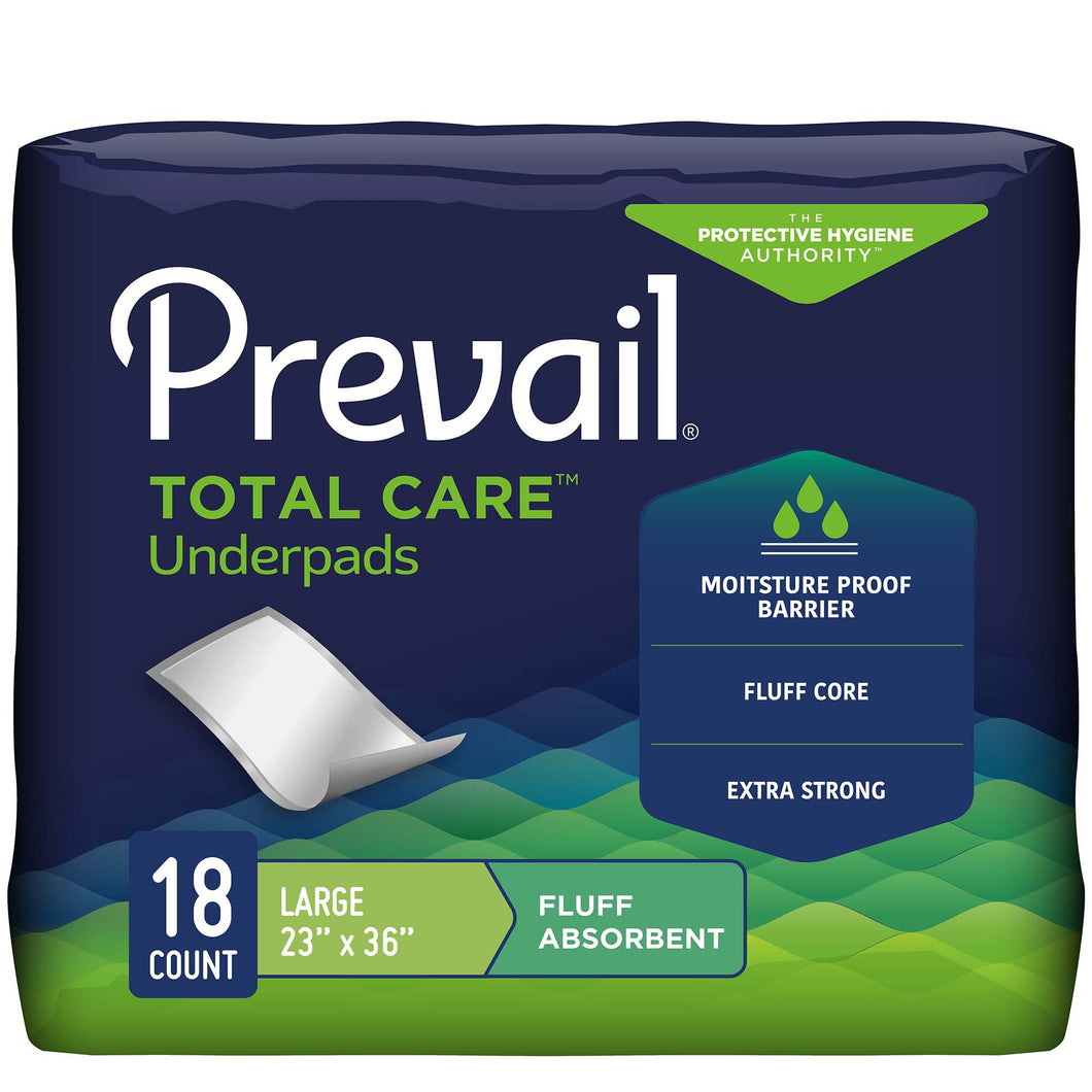 Prevail® Fluff Underpad, 23 x 36 Inch -- QTY: BG/18