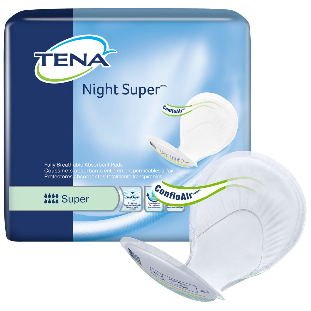 Tena® Night Super™ Bladder Control Pad, 27-Inch Length -- (Quantity = 1)