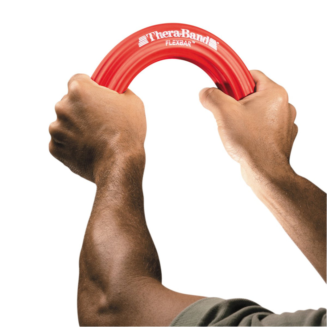 TheraBand® FlexBar® Resistance Exercise Bar, Red, Light Resistance