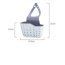 Load image into Gallery viewer, 1Pcs Kitchen Accessories Utensils Organizer Adjustable Snap Sink Soap Sponge Holder Kitchen Hanging Drain Basket Kitchen Gadgets
