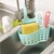 Load image into Gallery viewer, 1Pcs Kitchen Accessories Utensils Organizer Adjustable Snap Sink Soap Sponge Holder Kitchen Hanging Drain Basket Kitchen Gadgets
