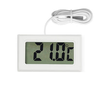 Load image into Gallery viewer, Digital Thermometer Hygrometer Mini LCD Humidity Meter Freezer Fridge Thermometer for -50~70 Coolers Aquarium Chillers
