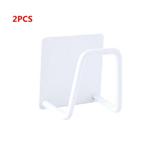 Load image into Gallery viewer, 2/1 Kitchen Adhesive Strong Wall Hanger Hook sink Sponges Holder Drain Drying Rack Storage Organizer Bathroom Suction Cup Self
