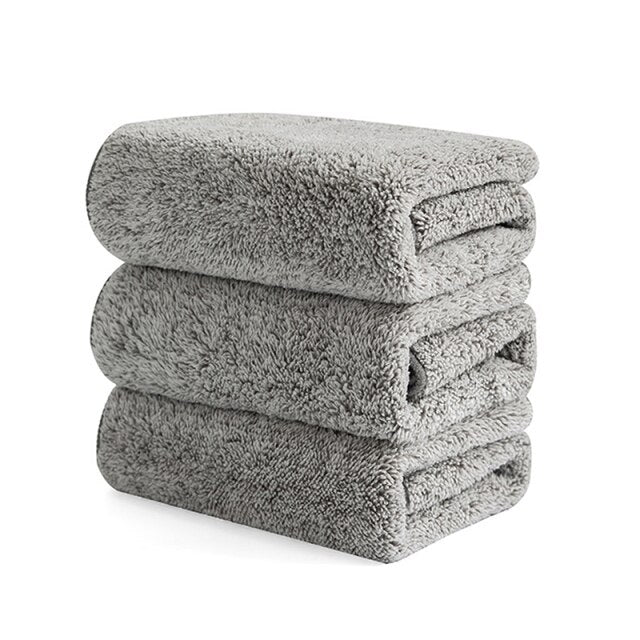 Anti-grease Bamboo Charcoal Dishcloth Microfiber Thickened Super Absorbent Dishcloth Cleaning Wiping Rags Utensils For Kitchen