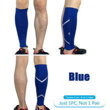 Load image into Gallery viewer, Tcare 1Pcs Calf Compression Sleeves Leg Compression Socks Runners Shin Splint Varicose Vein Calf Pain Relief Calf Guards Running
