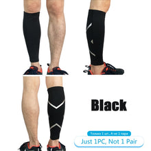 Load image into Gallery viewer, Tcare 1Pcs Calf Compression Sleeves Leg Compression Socks Runners Shin Splint Varicose Vein Calf Pain Relief Calf Guards Running
