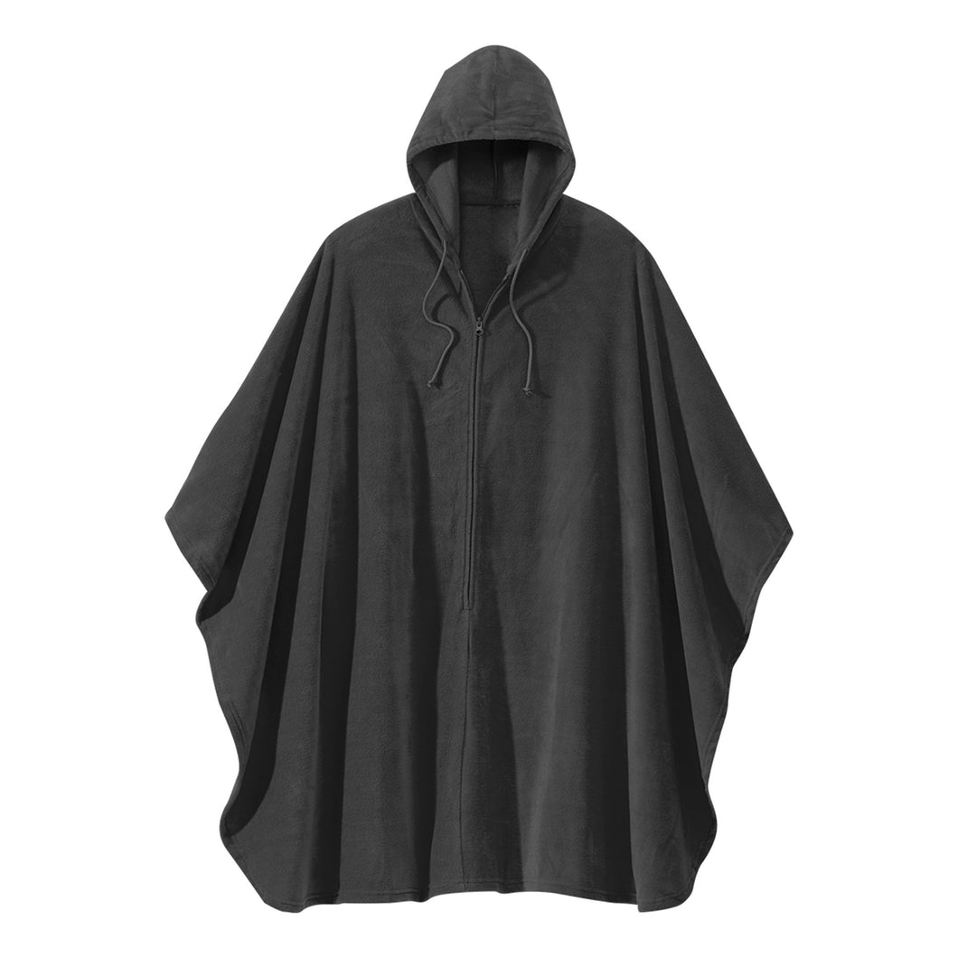 Silverts® Wheelchair Cape with Hood, Black