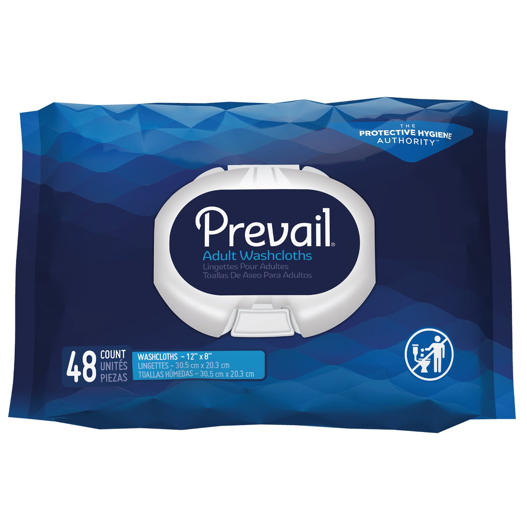 Prevail® Disposable Adult Washcloths -- QTY: PK/1